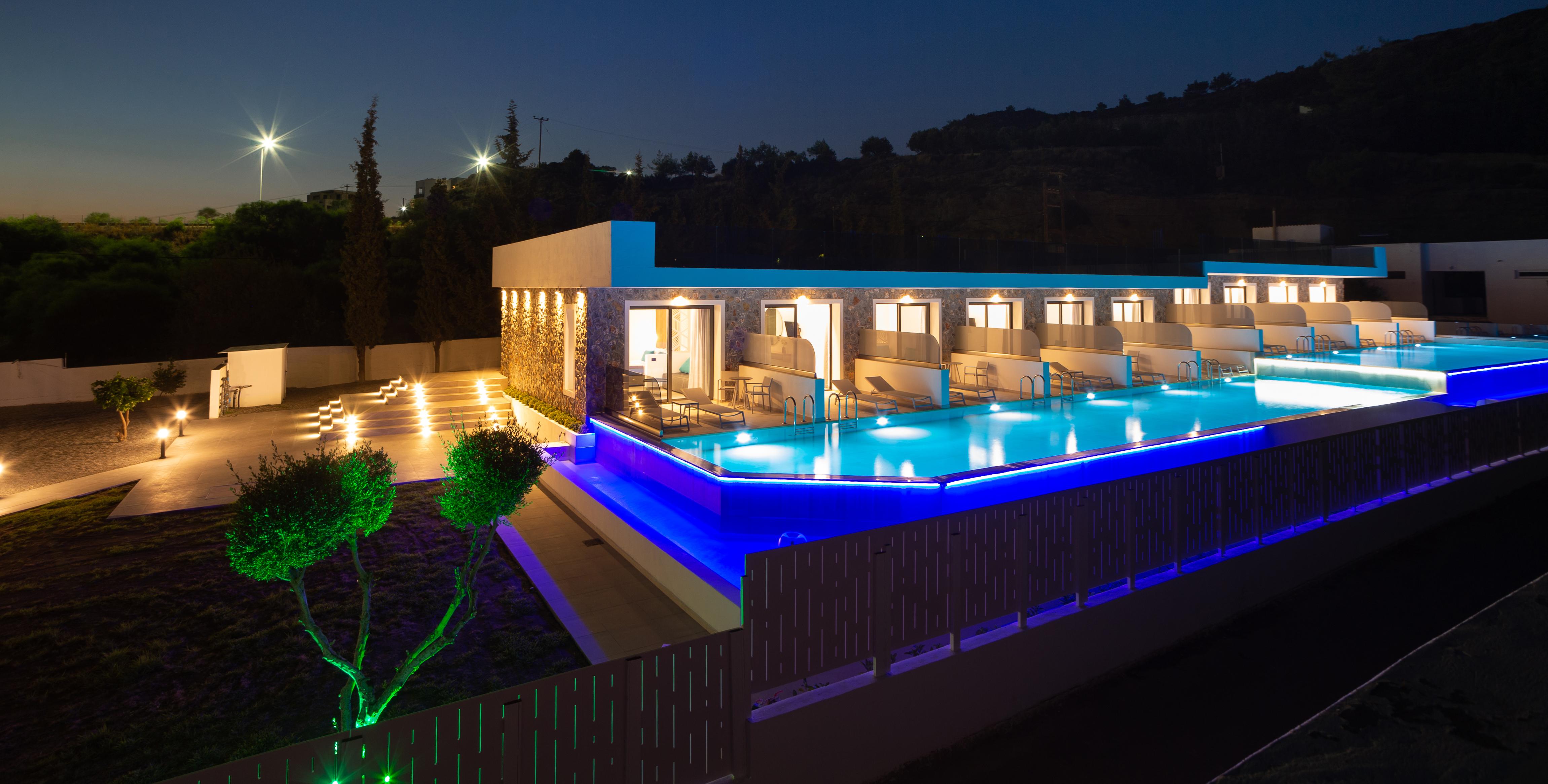 Zoes Hotel & Suites Faliraki Exterior foto