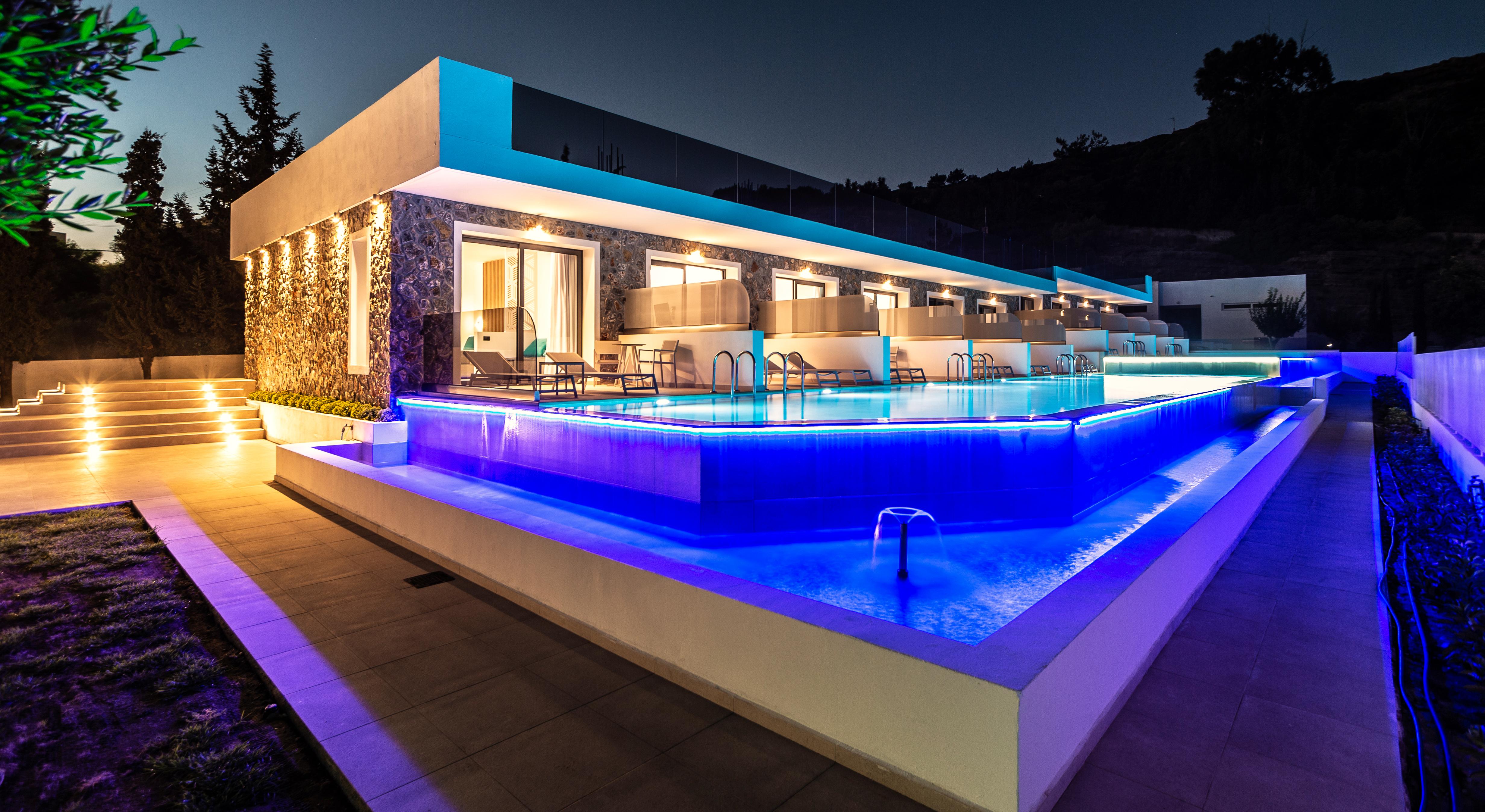 Zoes Hotel & Suites Faliraki Exterior foto