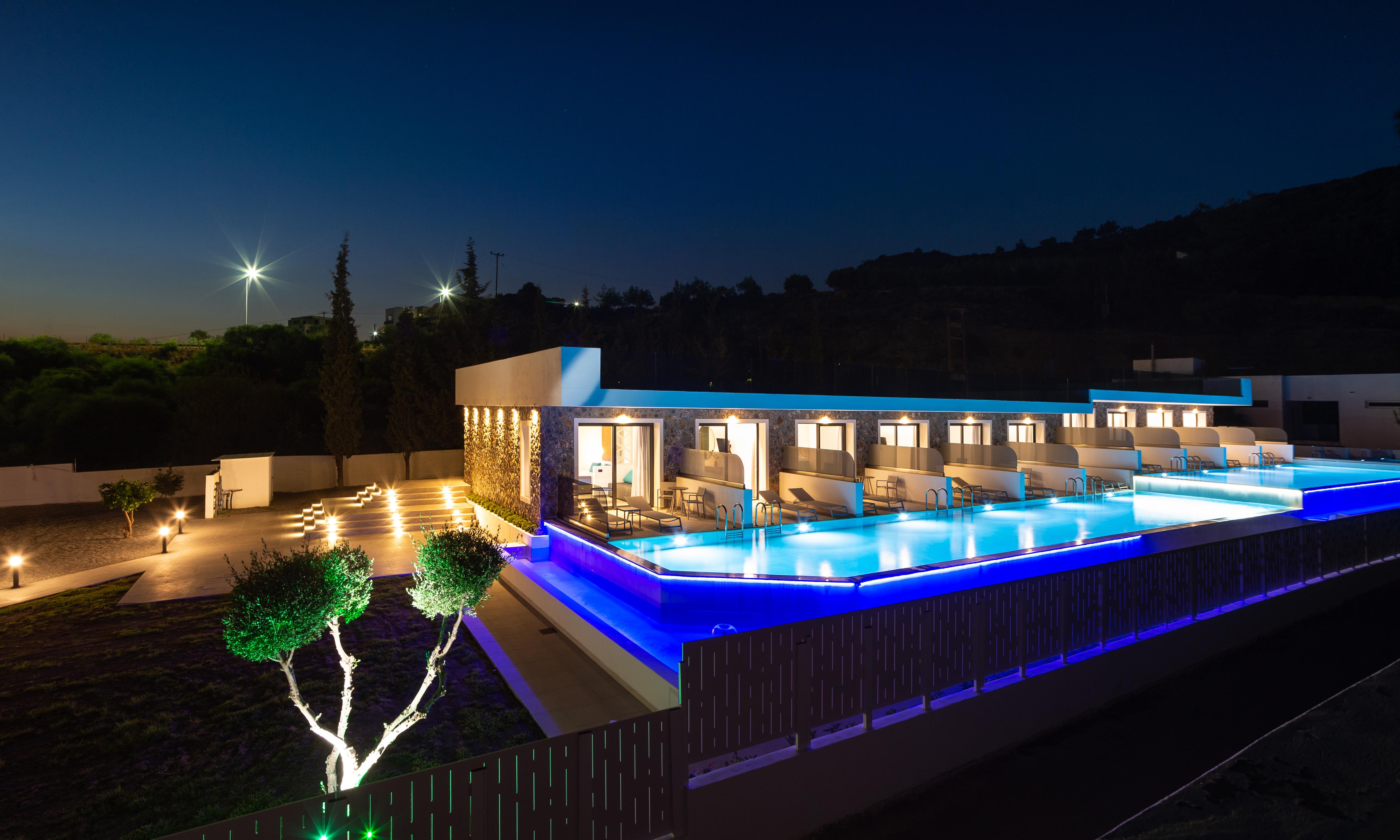 Zoes Hotel & Suites Faliraki Exterior foto