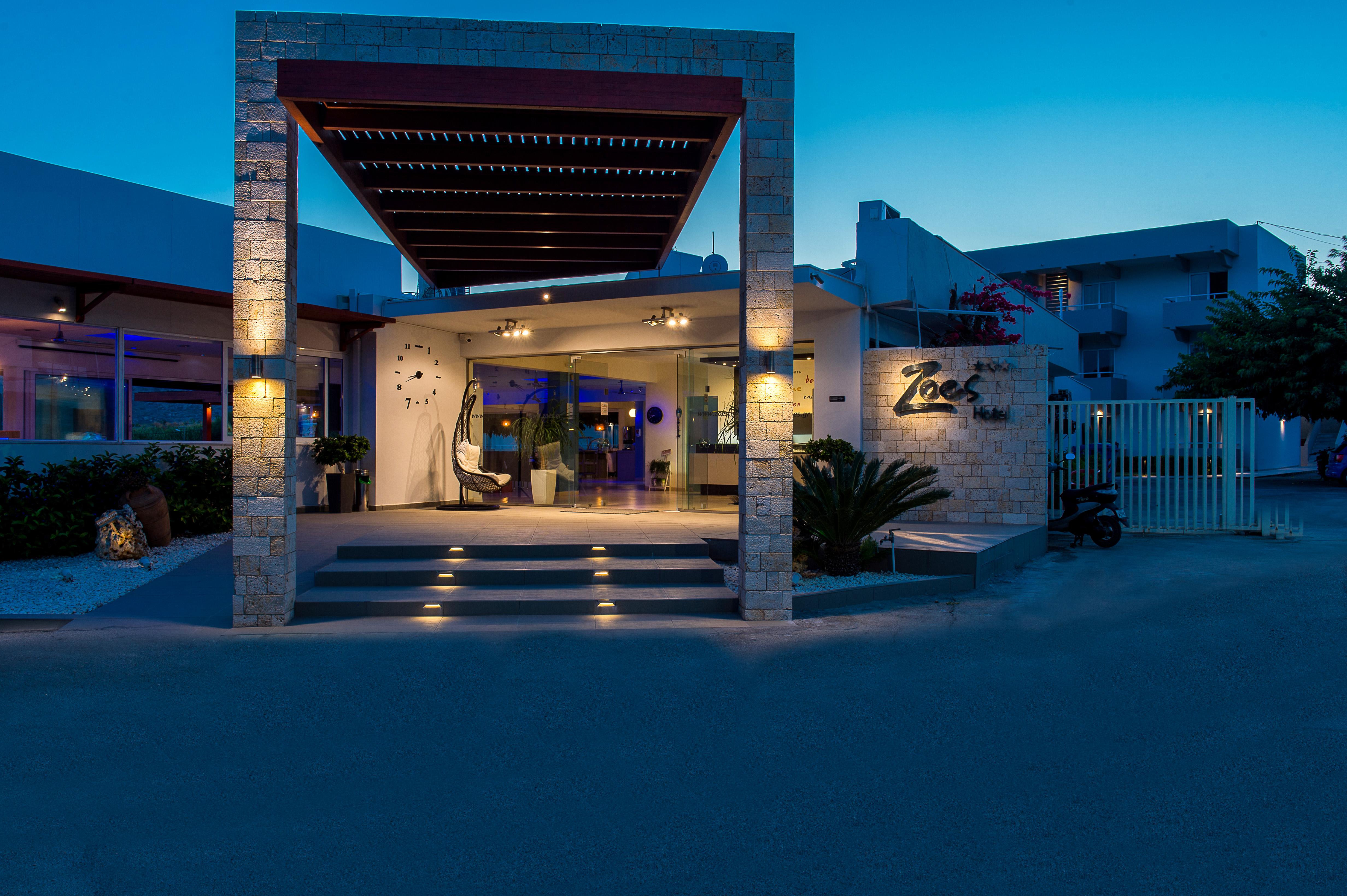 Zoes Hotel & Suites Faliraki Exterior foto