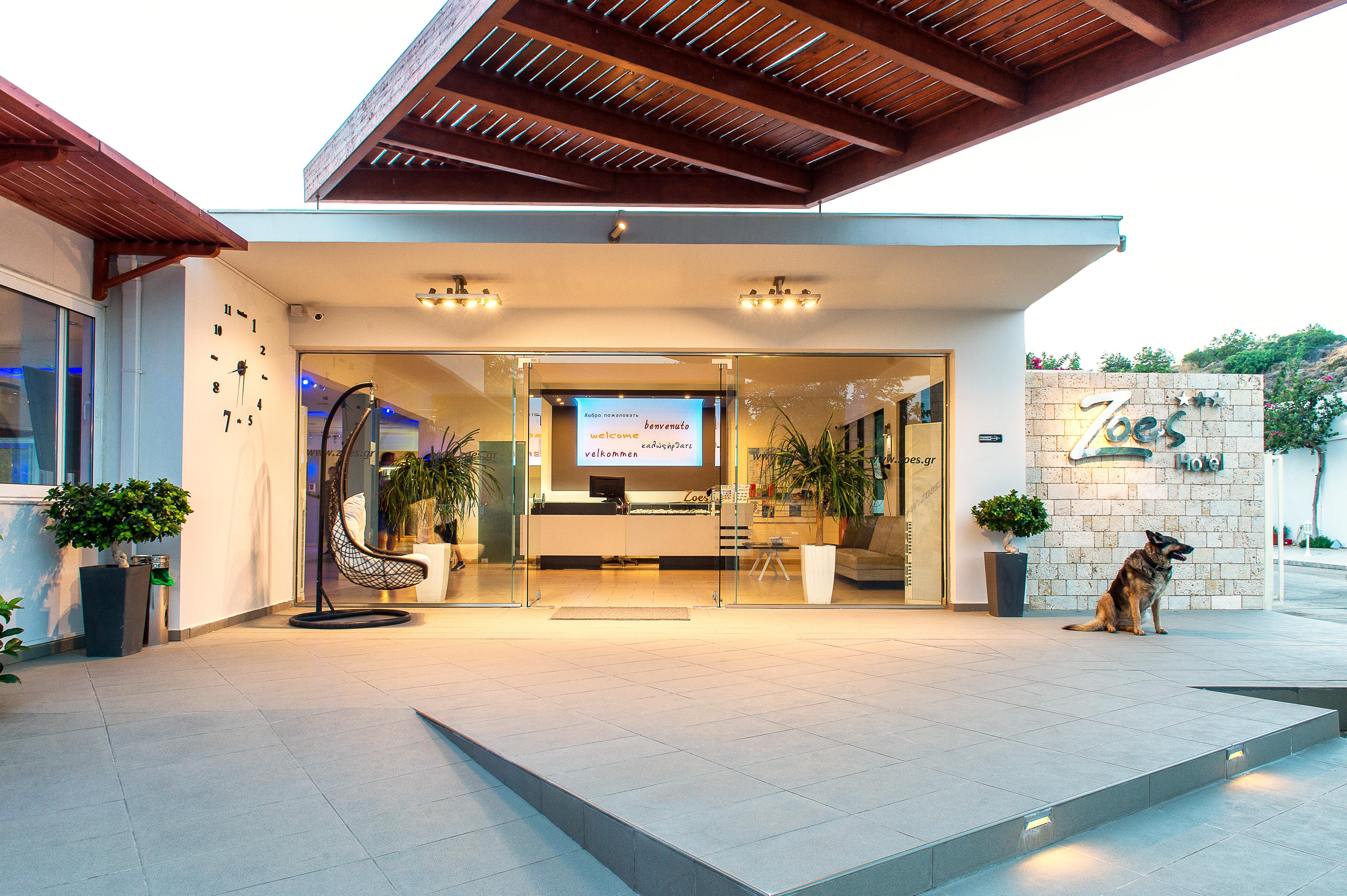 Zoes Hotel & Suites Faliraki Exterior foto
