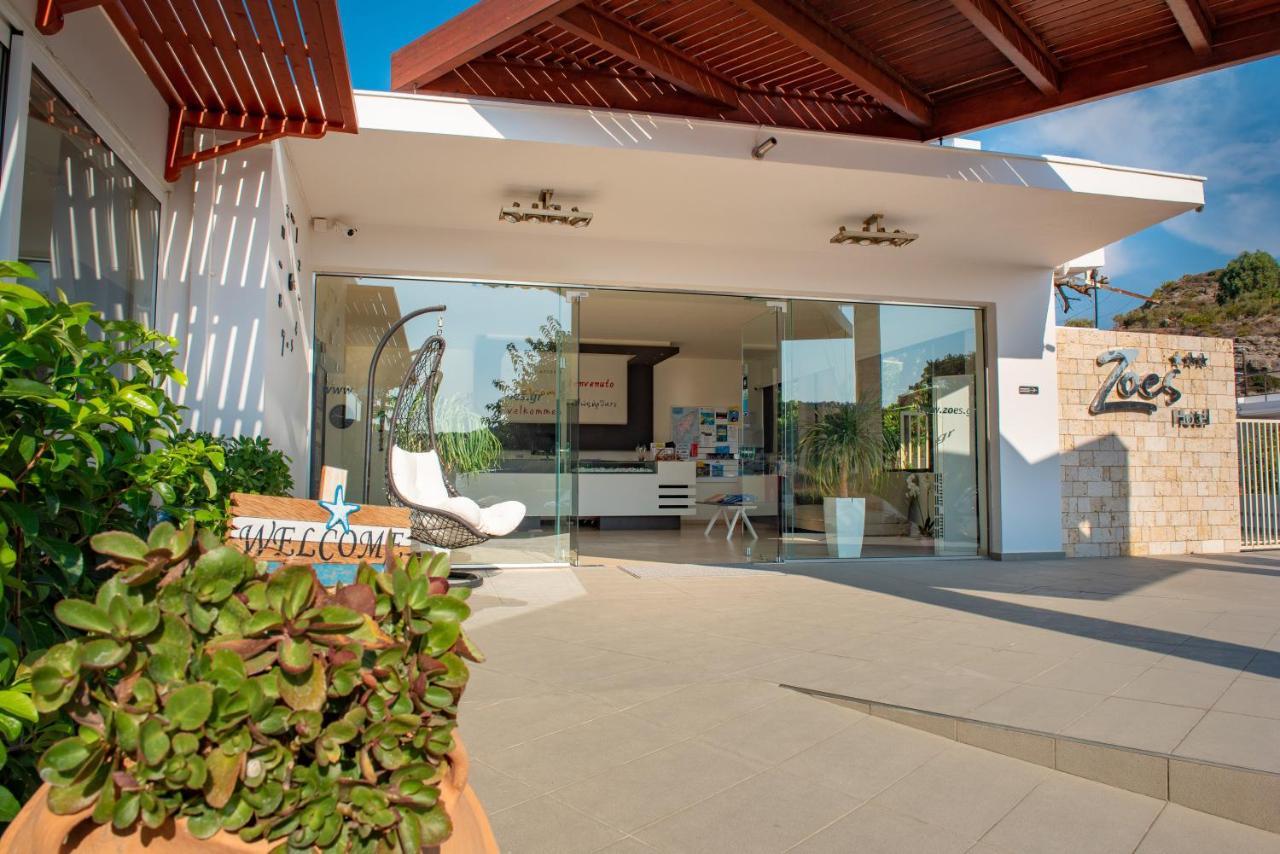 Zoes Hotel & Suites Faliraki Exterior foto
